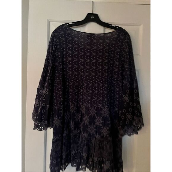 Johnny Was Eyelet Mini Dress - Picture 7 of 7